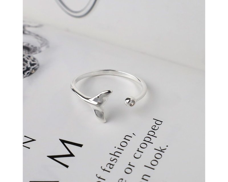 I fishtail I 925 sterling silver ring - General Rings - Sterling Silver Silver