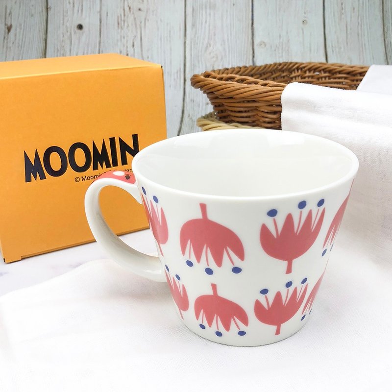 Moomin 噜噜米-KUKKA series wide mouth soup cup (small not) - Cups - Porcelain Yellow