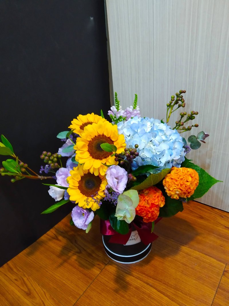 陽光歡慶開幕升遷 鮮花盆花 - 乾燥花/永生花 - 植物．花 