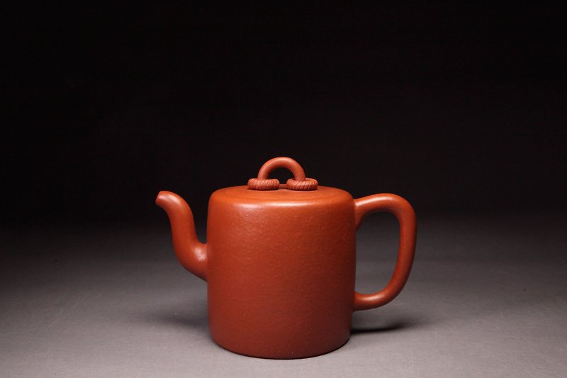 [Double Ring] Longshan Brand Taixi Zhuni 170cc - Teapots & Teacups - Pottery Red