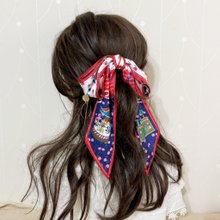 パッチワーク シュシュ 2個セット ⑤ パッチワーク シュシュ 2個セット ⑤