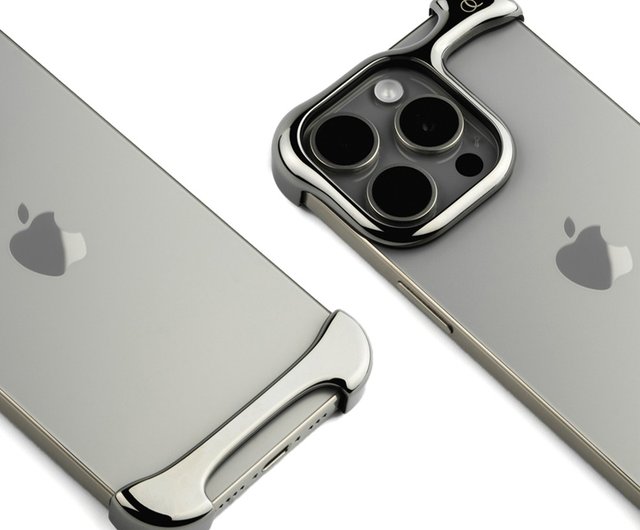 ARK　iPhone 15 Arc iPhone 15 case offers a minimal aluminum design