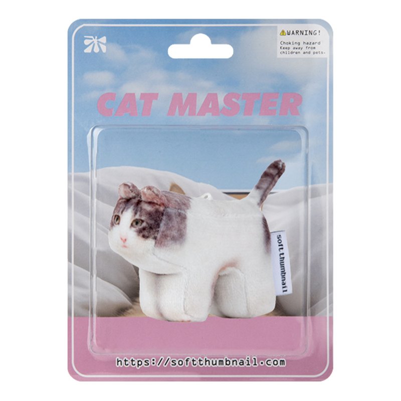 Milk, Domestic Shorthair - 鑰匙圈/鑰匙包 - 其他材質 多色