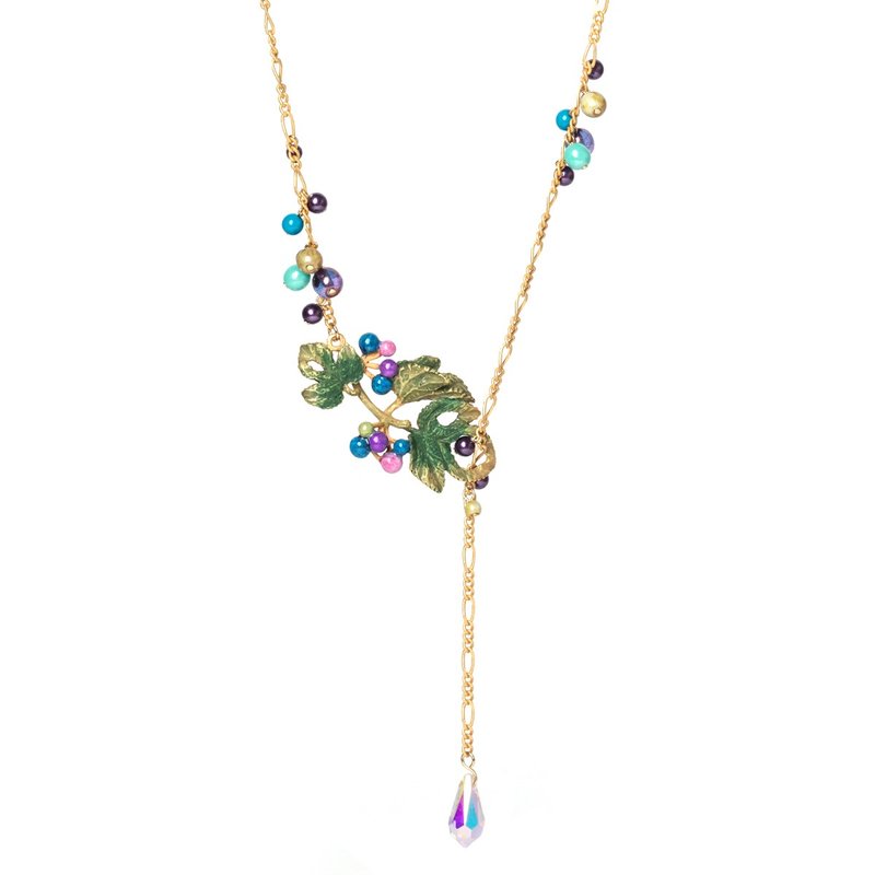 ノブドウラリエット Porcelain berry NE480 - 項鍊 - 其他金屬 