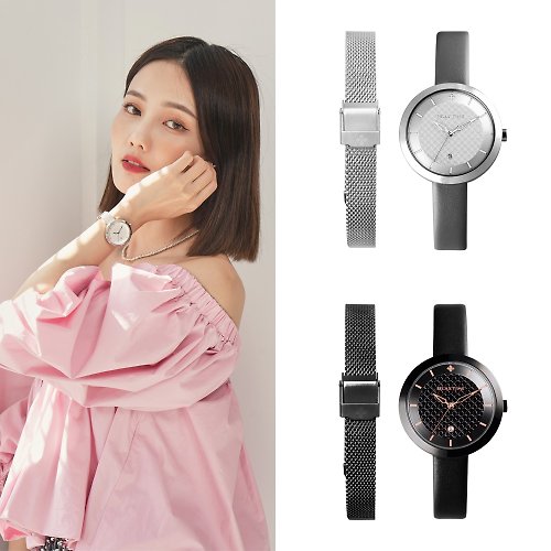 米朵貝菈．時光的禮物 【均一價】RELAX TIME變幻系列腕錶(共3色)
