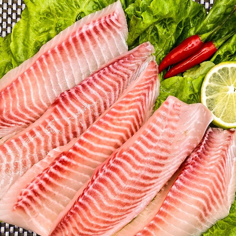 【合喬饗鮮】台灣鯛魚片/5片雕/450g/火鍋首選/海鮮/魚類 - 其他 - 新鮮食材 