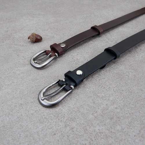 Be Two 手工皮件工作坊 女用皮帶 腰帶 belt 18mm 真皮 客製 燙金 禮物