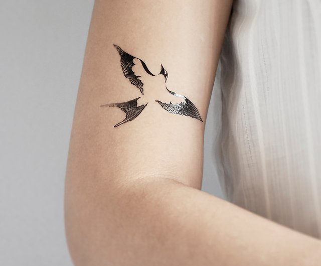 Emma Maris on Instagram Arctic tern for Zenas first tattoo  Always  such an honor to give someone their first tattoo but especially incredible  when theyre a 