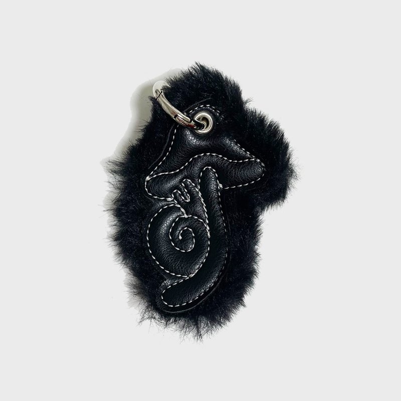 Furshroom Keyring (13pattern) - Keychains - Other Man-Made Fibers Black