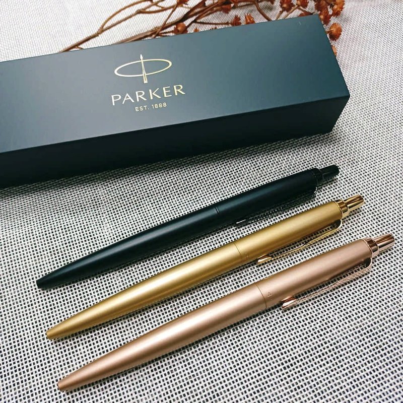 PARKER 派克 喬特XL 原子筆 黑桿黑夾/金色/玫瑰金 - 原子筆/中性筆 - 其他材質 多色