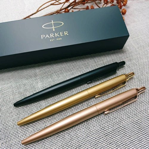 城市視角 PARKER 派克 喬特XL 原子筆 黑桿黑夾/金色/玫瑰金