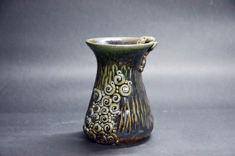 柴燒花器 - 花瓶/花器 - 陶 