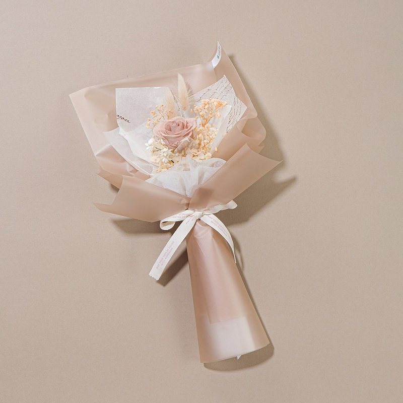 Only a single everlasting rose Valentine's Day bouquet Proposal bouquet Graduation bouquet Confession bouquet - Dried Flowers & Bouquets - Plants & Flowers 