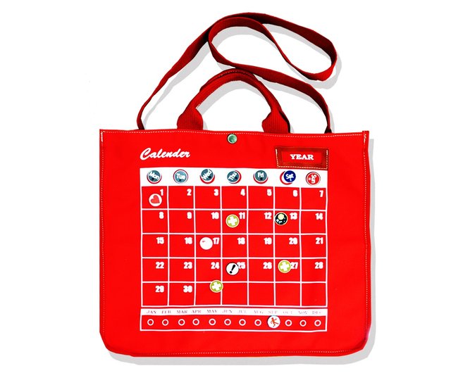 カレンダーバッグ - ショップ ALrT.TOKYO PRODUCTS トートバッグ