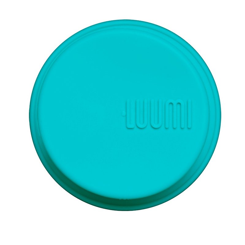 LUUMI Sealed Lids Blue - Reusable Straws - Silicone Blue