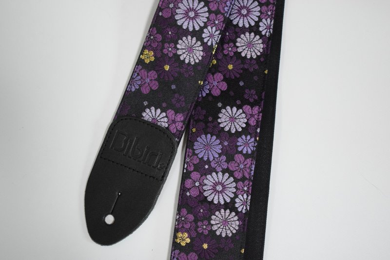 Canvas guitar strap  Kurashiki canvas & Tochigi leather - อื่นๆ - ผ้าฝ้าย/ผ้าลินิน สีกากี