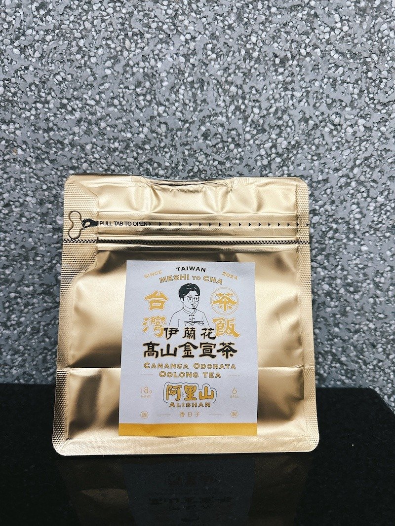 【Xiangrizi】 Taiwanese Tea ylang-ylang flowers Jin Xuan Tea 3g x 6bags - ชา - อาหารสด สีทอง