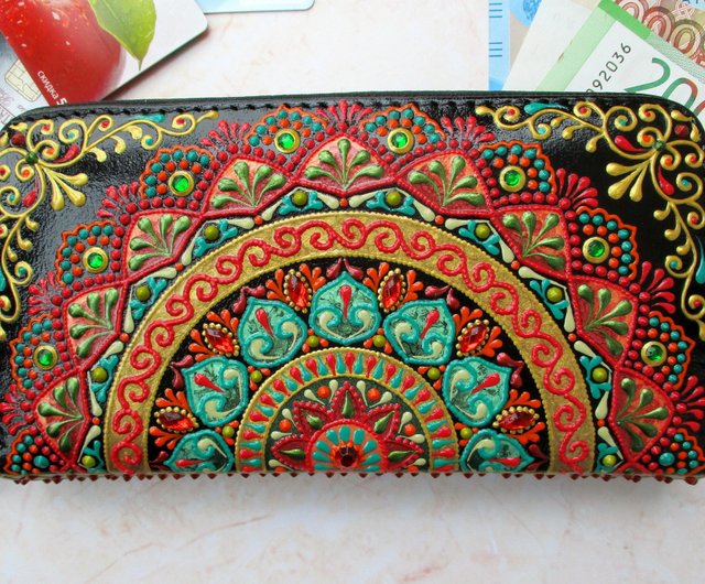 Big Wallet hand painted by Dolça – Pinzat