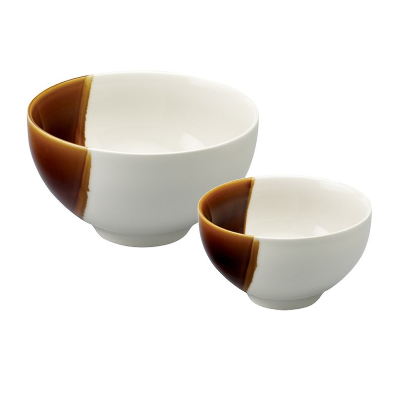 LOVERAMICS | Tang Sancai Series - Individual Bowl 15cm/Sharing Bowl 2L (Caramel) - Plates & Trays - Pottery Brown