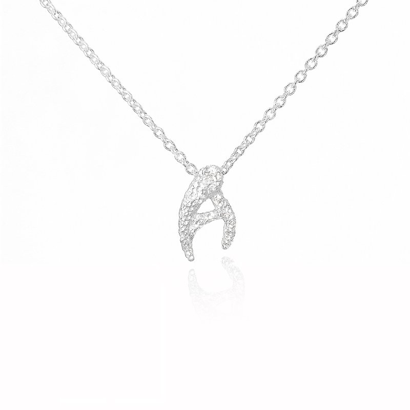 A. / Silver Necklace - สร้อยคอทรง Collar - เงินแท้ สีเงิน