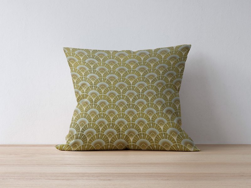 SECLUSION OF SAGE / Island Pillow - Mustard Mustard - Pillows & Cushions - Cotton & Hemp Yellow
