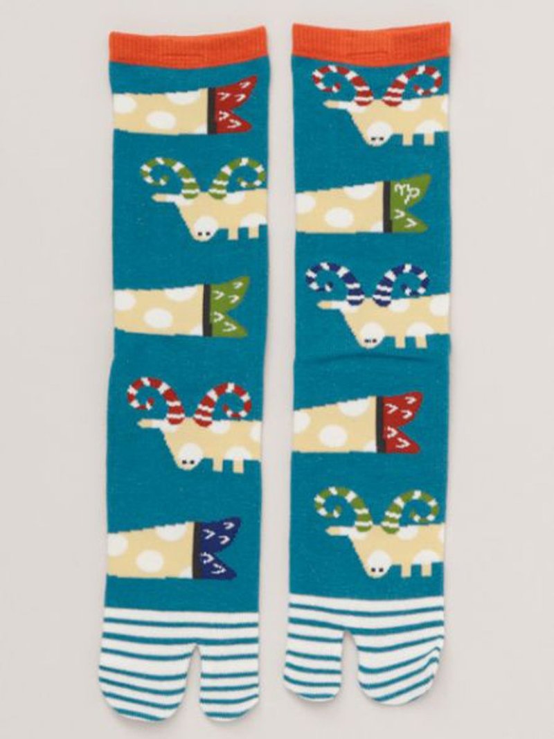 Pre-ordered constellation goat konjac two finger socks pouch 7JKP8110 - Socks - Other Materials Multicolor