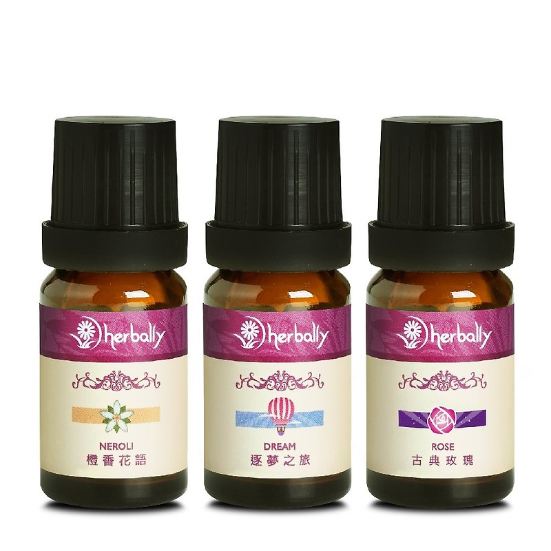 【herbally Herbal True Love】Plentiful Fragrance Series - Compound Essential Oil (10ml x 3) - น้ำหอม - วัสดุอื่นๆ 
