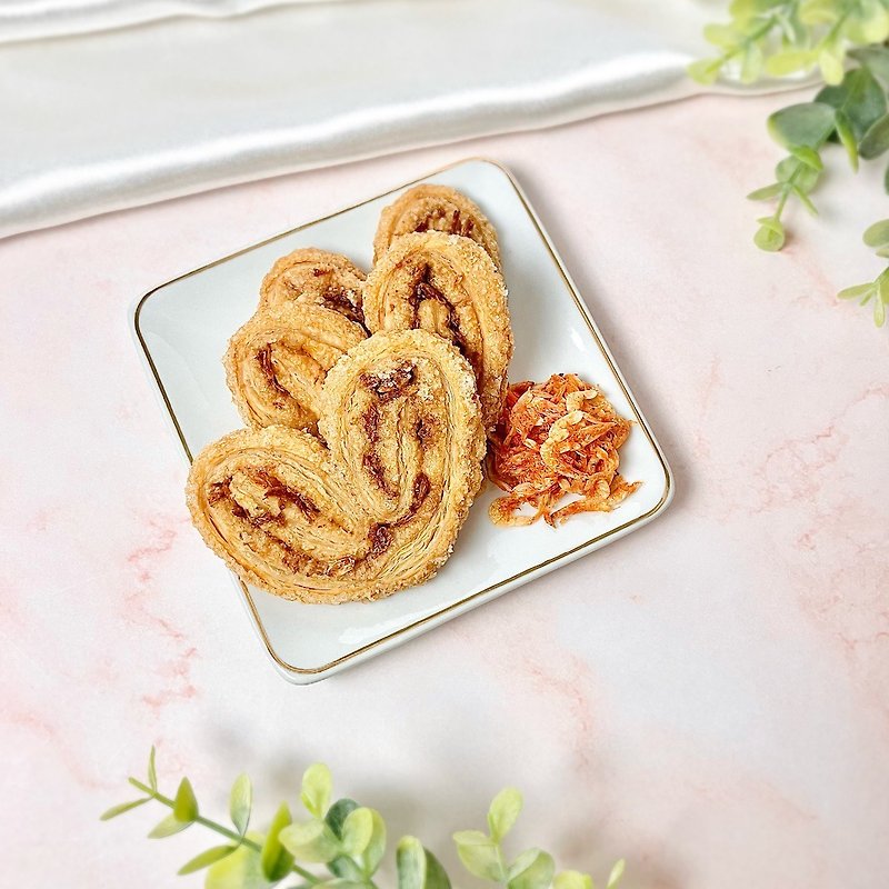 Sakura Shrimp Palmier (zip pack) - Handmade Cookies - Fresh Ingredients 