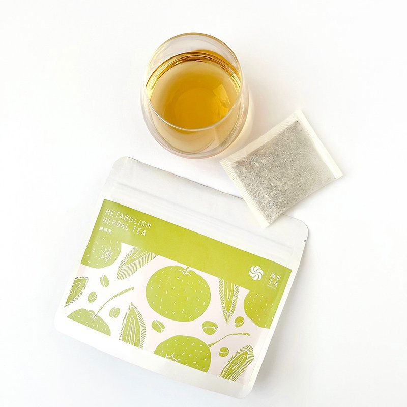 【Windmill Life】Help Metabolism/Retrieve Curve-Xianyun Tea (6 packs/bag) - อาหารเสริมและผลิตภัณฑ์สุขภาพ - วัสดุอื่นๆ สีเขียว