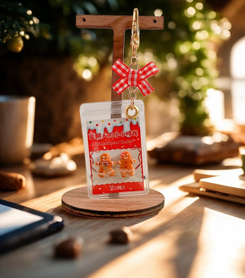 薑餅人吊飾 / 聖誕交換禮物 / 軟陶手工 - 吊飾/掛飾 - 黏土 