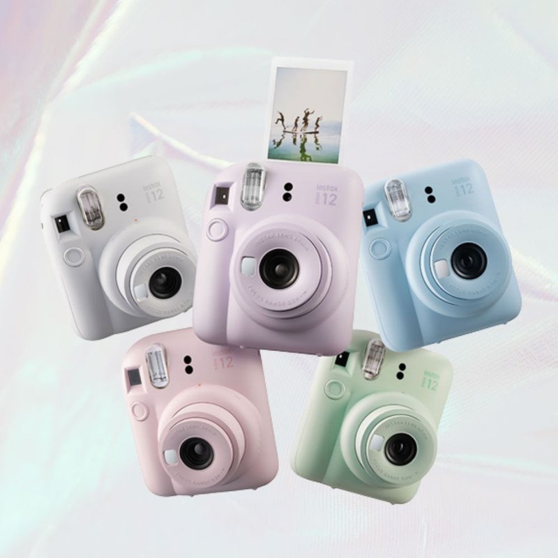 【Fujifilm】 instax mini 12 Fuji instant camera + white background film X1 - Cameras - Other Materials Multicolor