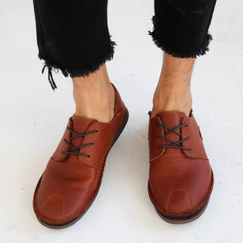 Maffeo 休閒皮鞋 舒適軟牛皮 涼拖兩穿式 (8093) - 男款皮鞋 - 真皮 黑色
