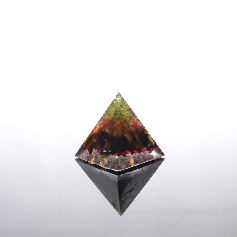 [Christmas Gift Box] Customized Gift Healthy Nourishing 2-Orgonite Mini Orgonite - ของวางตกแต่ง - คริสตัล หลากหลายสี