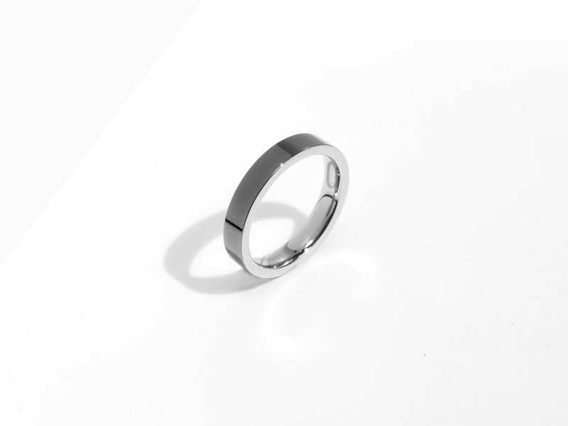 The Minimalist Ring | Grey | Engravable - General Rings - Stainless Steel Gray