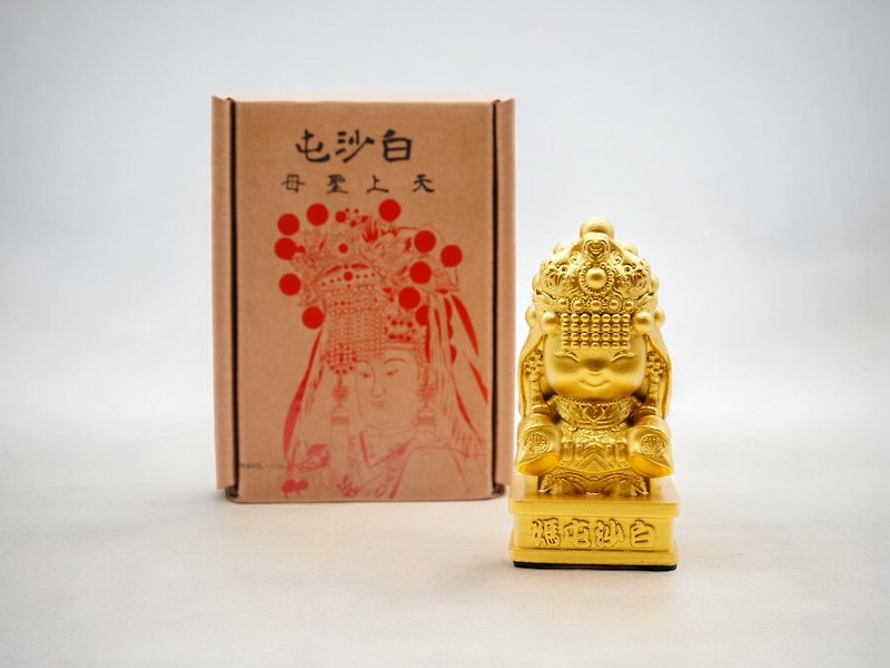 Q version [Baishatun Mazu] bless you for peace - Items for Display - Cement Gold