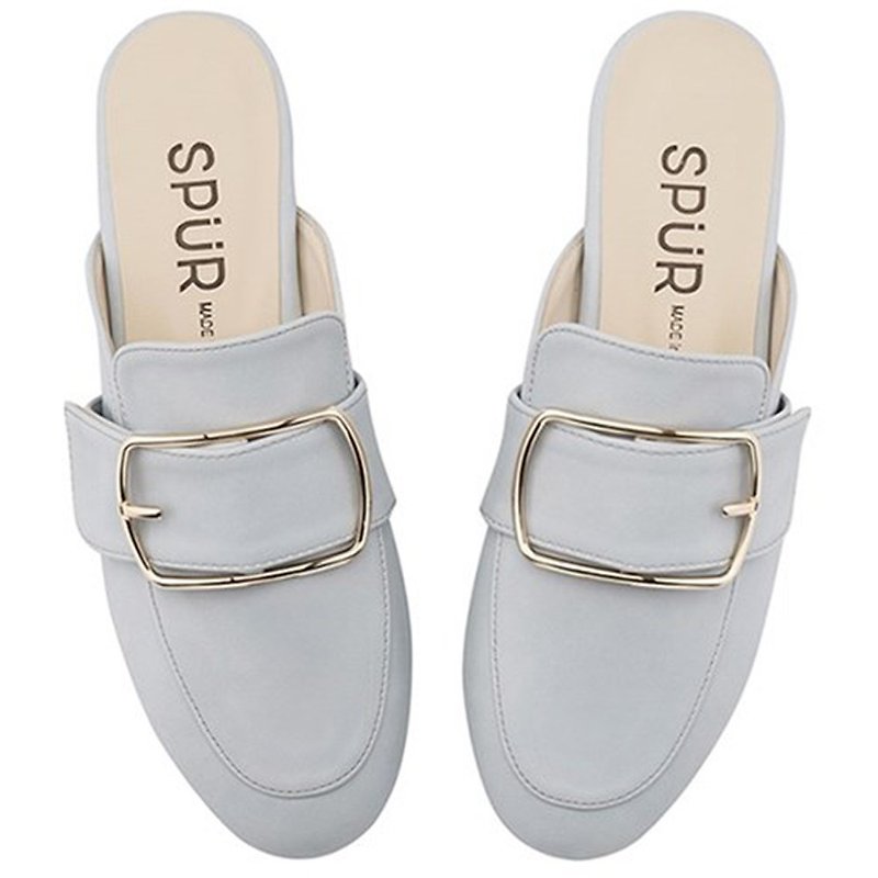 Pre-Order SPUR 大框架穆勒鞋 OS7034 SKY - 女休閒鞋/帆布鞋 - 其他材質 