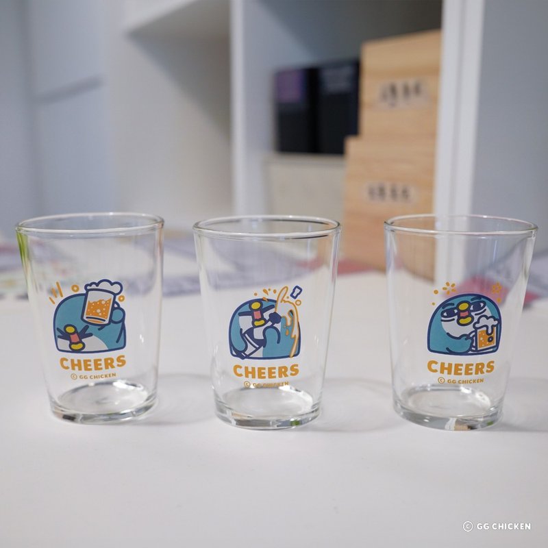 PP mini Little Penguin-143 Beer Mug (Open Drinking Style/Cheers Style/Drinking Style) - Cups - Glass 