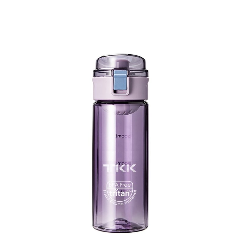 [TKK] Tritan Singer Series Portable Sports Bottle 450ML imported from the United States - Lavender Purple - กระติกน้ำ - วัสดุอื่นๆ สีม่วง