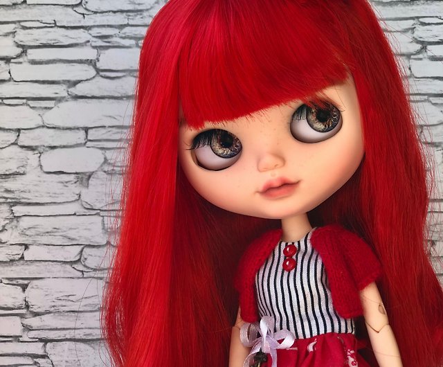 Custom Blythe doll - Shop Dolls_Katti Stuffed Dolls & Figurines - Pinkoi