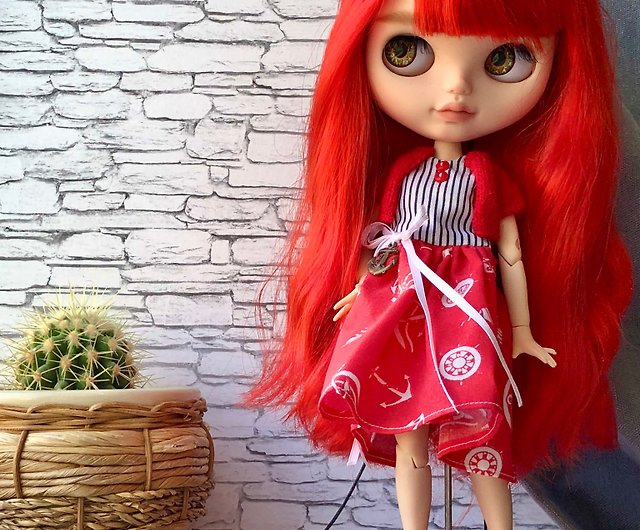 ブライス 人形 本体 赤毛 そばかす - 趣味/おもちゃ