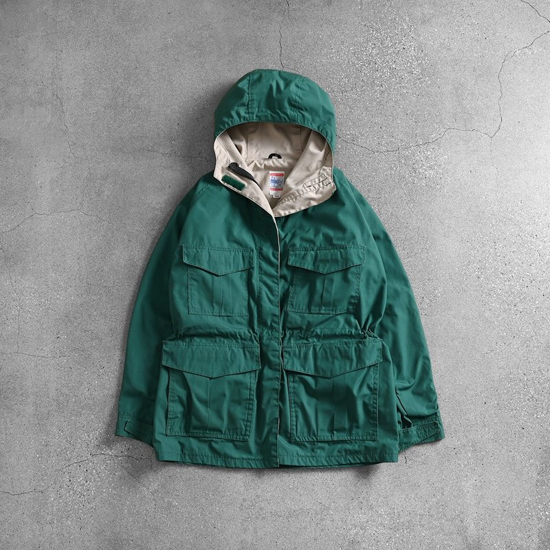 Vintage Woolrich 登山外套 / 古著運動外套、古著風衣外套 - 女大衣/外套 - 聚酯纖維 綠色