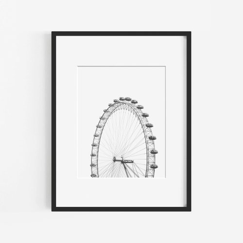 Weekend Road Trip Ferris Wheel Print art 海報 畫 佈置 臥室 浴室 餐廳 咖啡廳