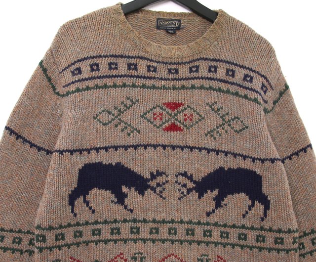 Vintage deer online sweater