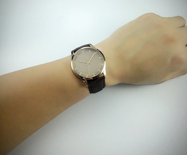 メンズシンプルローズゴールドウォッチローズゴールドフェイス-世界中に送料無料 - ショップ S and M Watch 腕時計 - Pinkoi