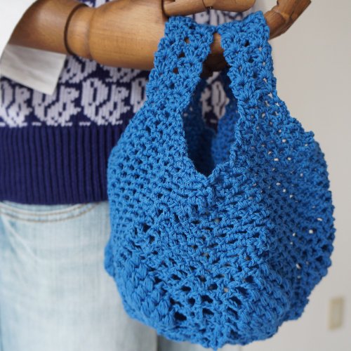 SHOP2155 Ba-ba handmade Openwork knitting multi bag No.MB29