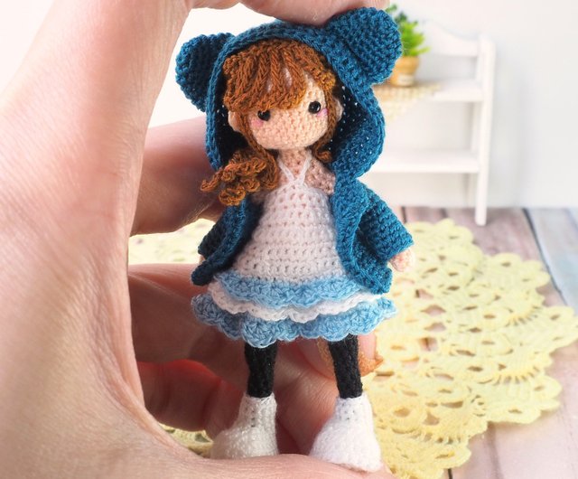 Crochet hot sale doll jacket