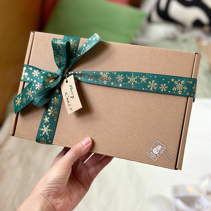 【加購 包裝區】聖誕禮盒包裝服務- 不單獨販售 - 包裝材料 - 紙 銀色