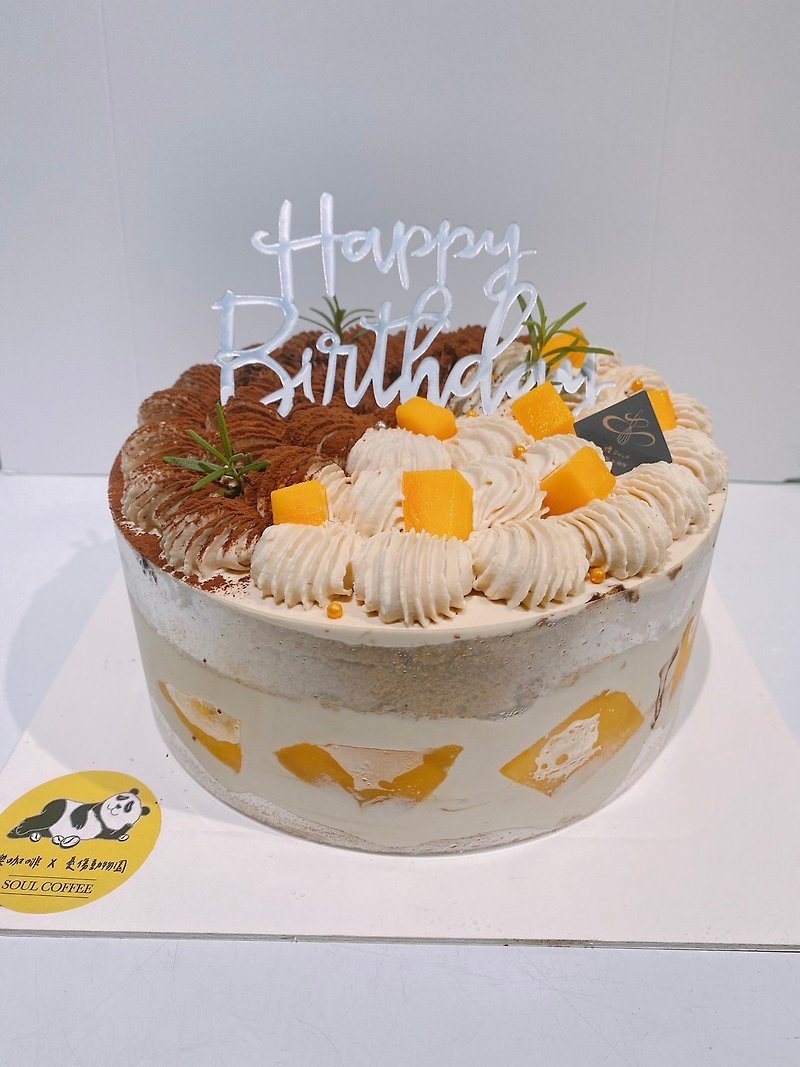 Home Delivery Mango Tiramisu Mango Cake Tiramisu Dessert Birthday Cake Dessert - เค้กและของหวาน - อาหารสด 