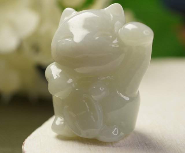 翡翠 彫刻 動物装飾付き 谷*枝様 翡翠 鳳凰の彫刻 置物 谷*