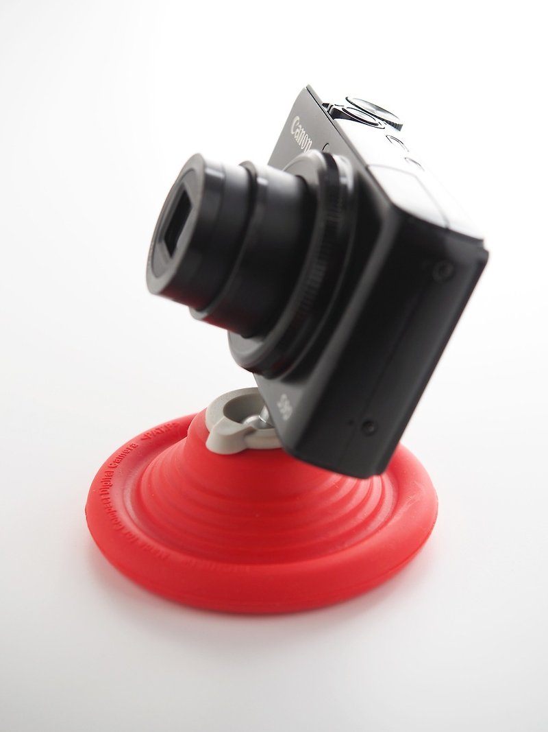 UFOPod UFO compact camera tripod, tripod phone (red) - เคส/ซองมือถือ - ซิลิคอน สีแดง